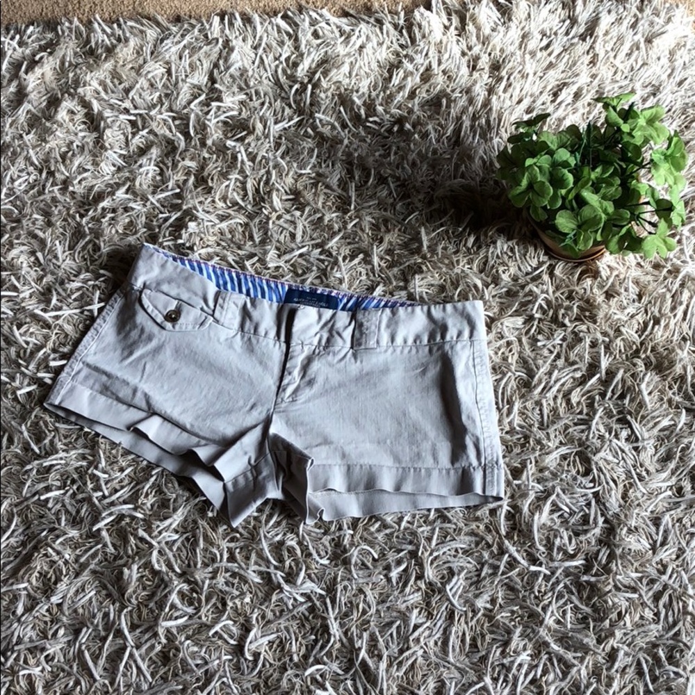 Khaki Short Shorts